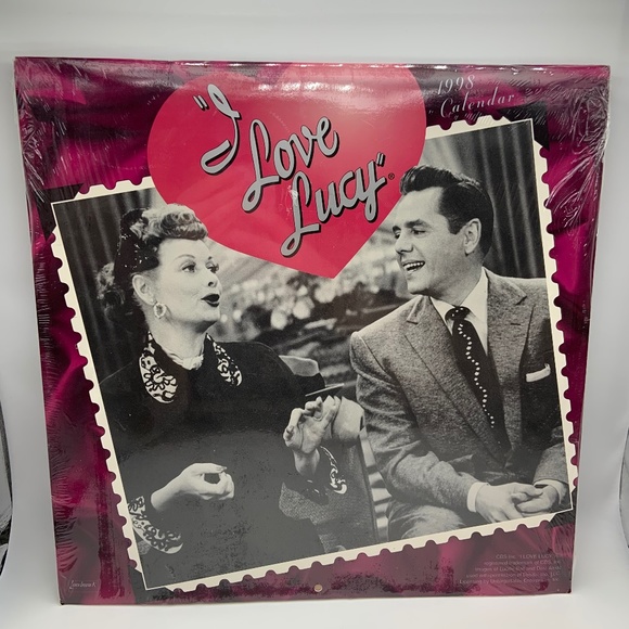 Vintage I Love Lucy Lucille Ball 12" x 12" Square 1998 Calendar SEALED! - Picture 1 of 11